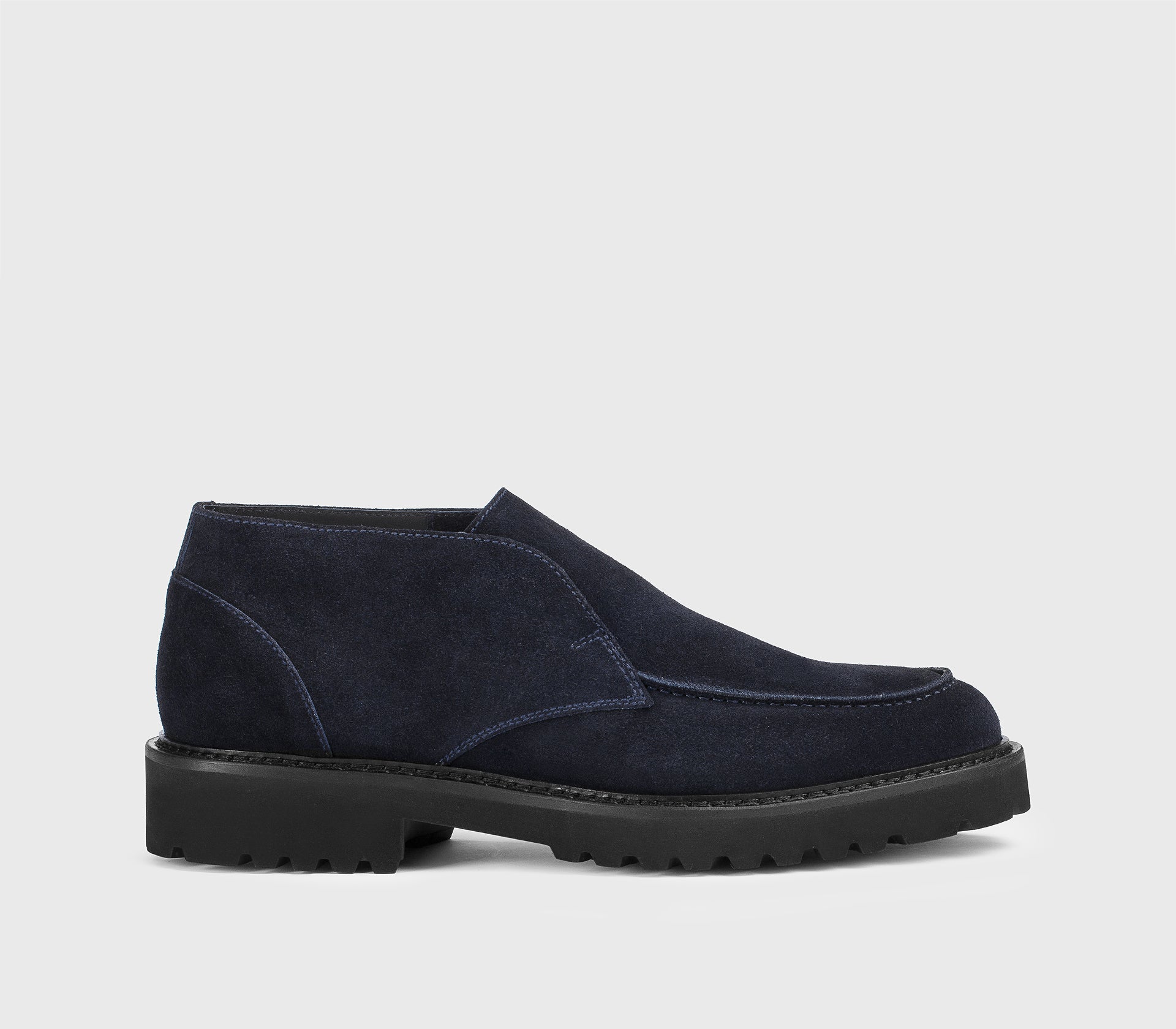 Doucal's DU3332PHILUF009 Desert Boot Uomo Blu Camoscio