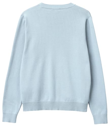 Benetton Maglieria Maglia G/C M/L maglione girocollo tinta unita
