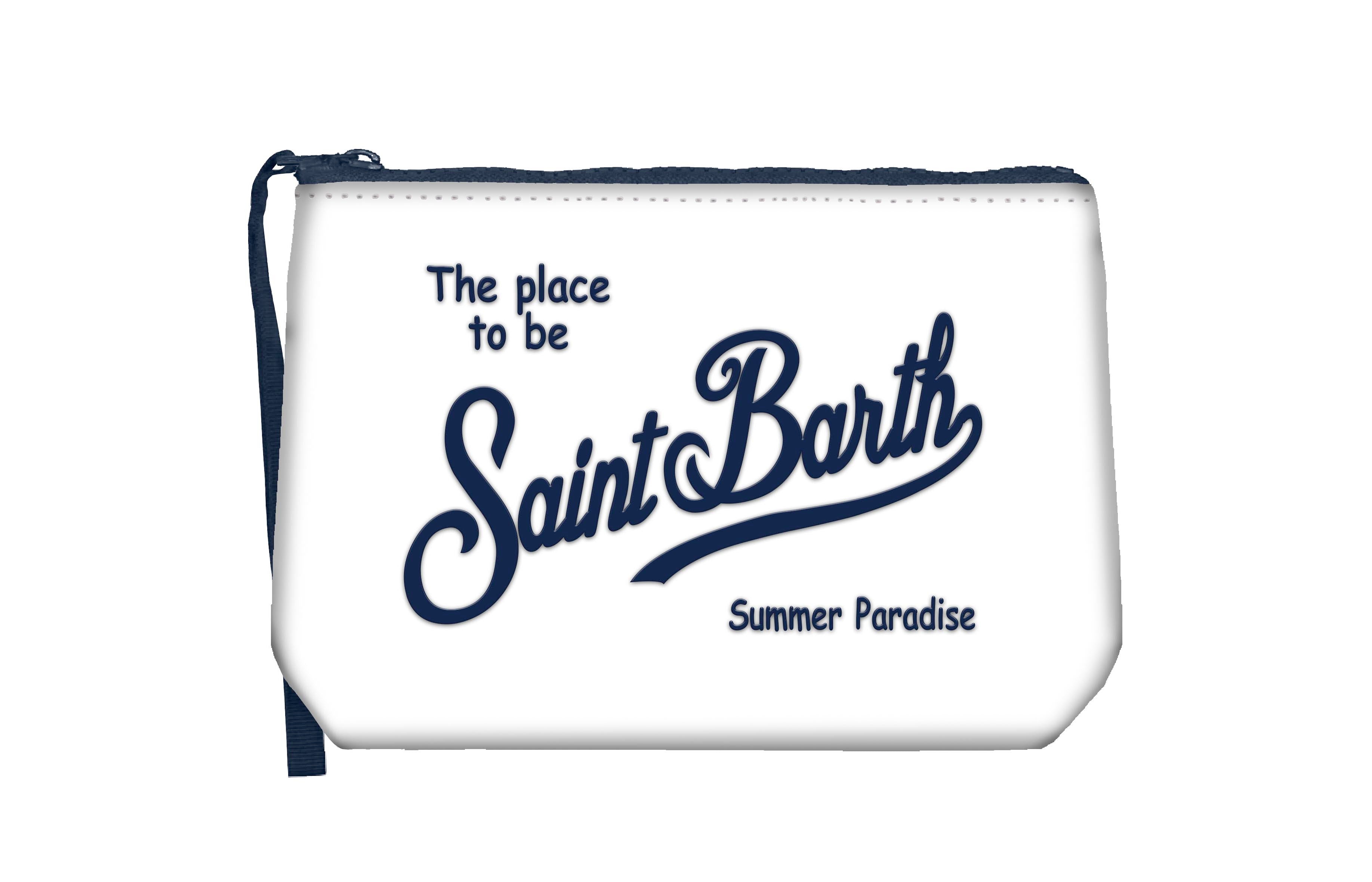 MC2 Saint Barth Aline Pochette Bianco Navy Scuba