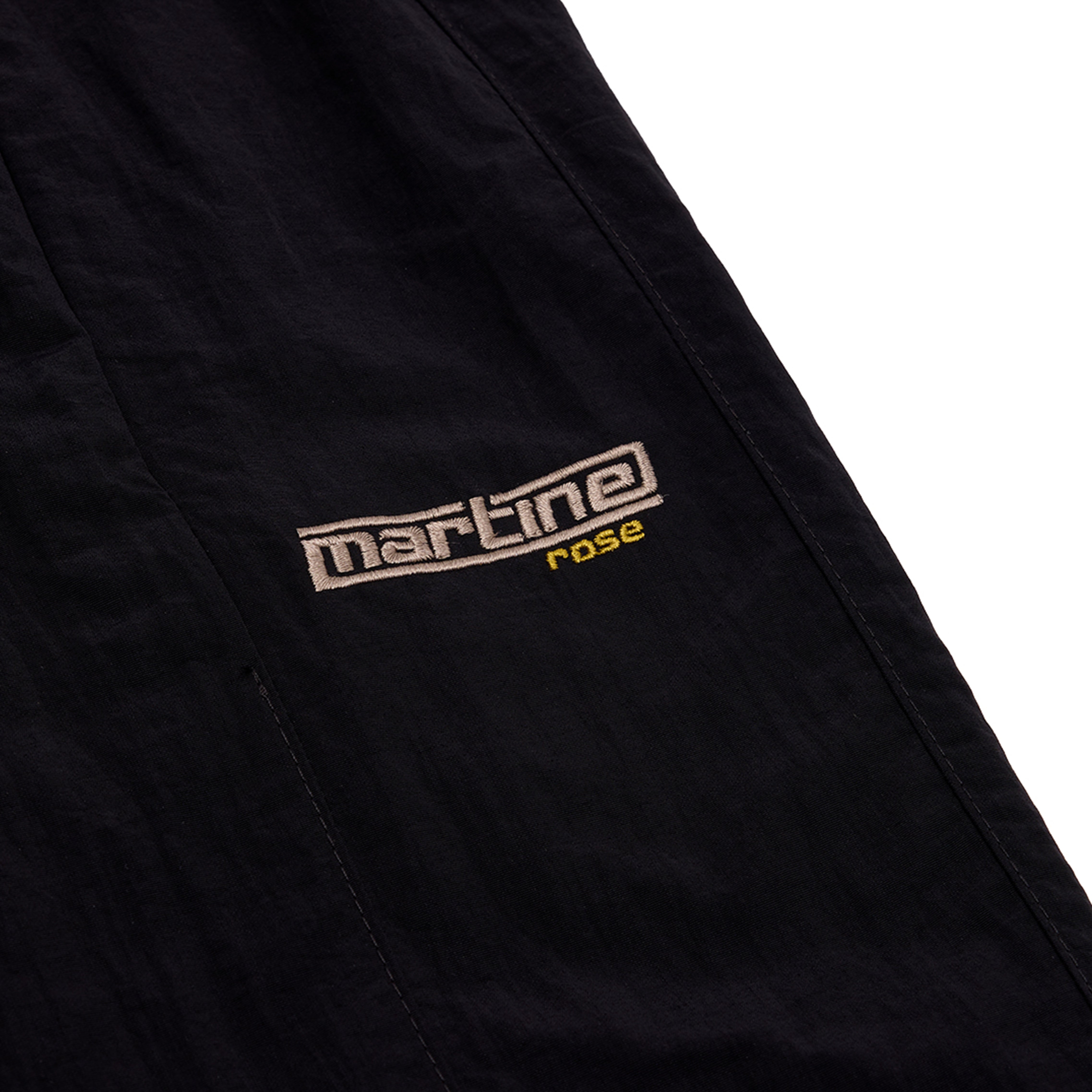 Martine Rose Panelled Track Pant nero teal poliammide oversize