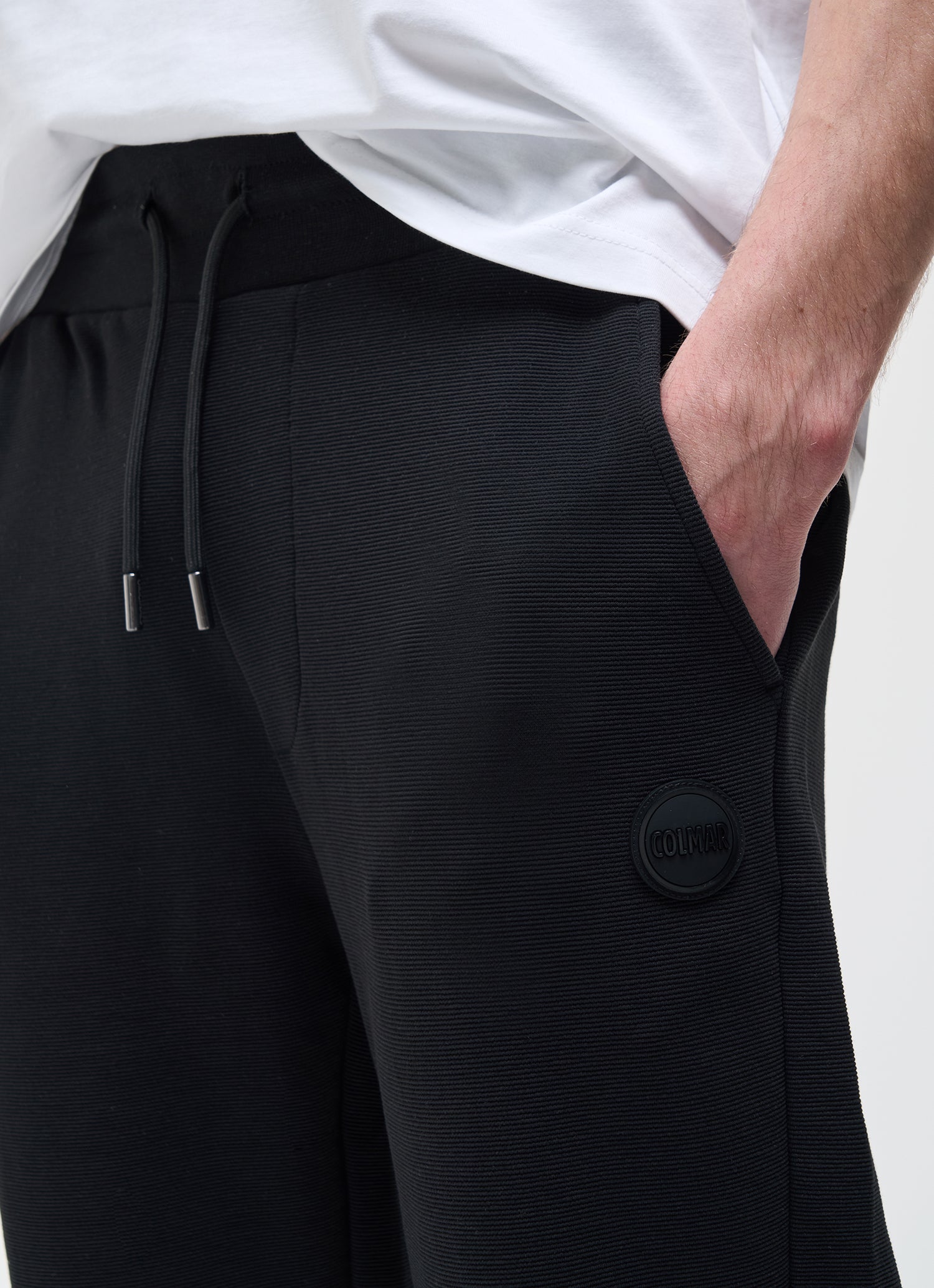 Colmar 6155R Pantalone Uomo Nero Cotone Regular Fit