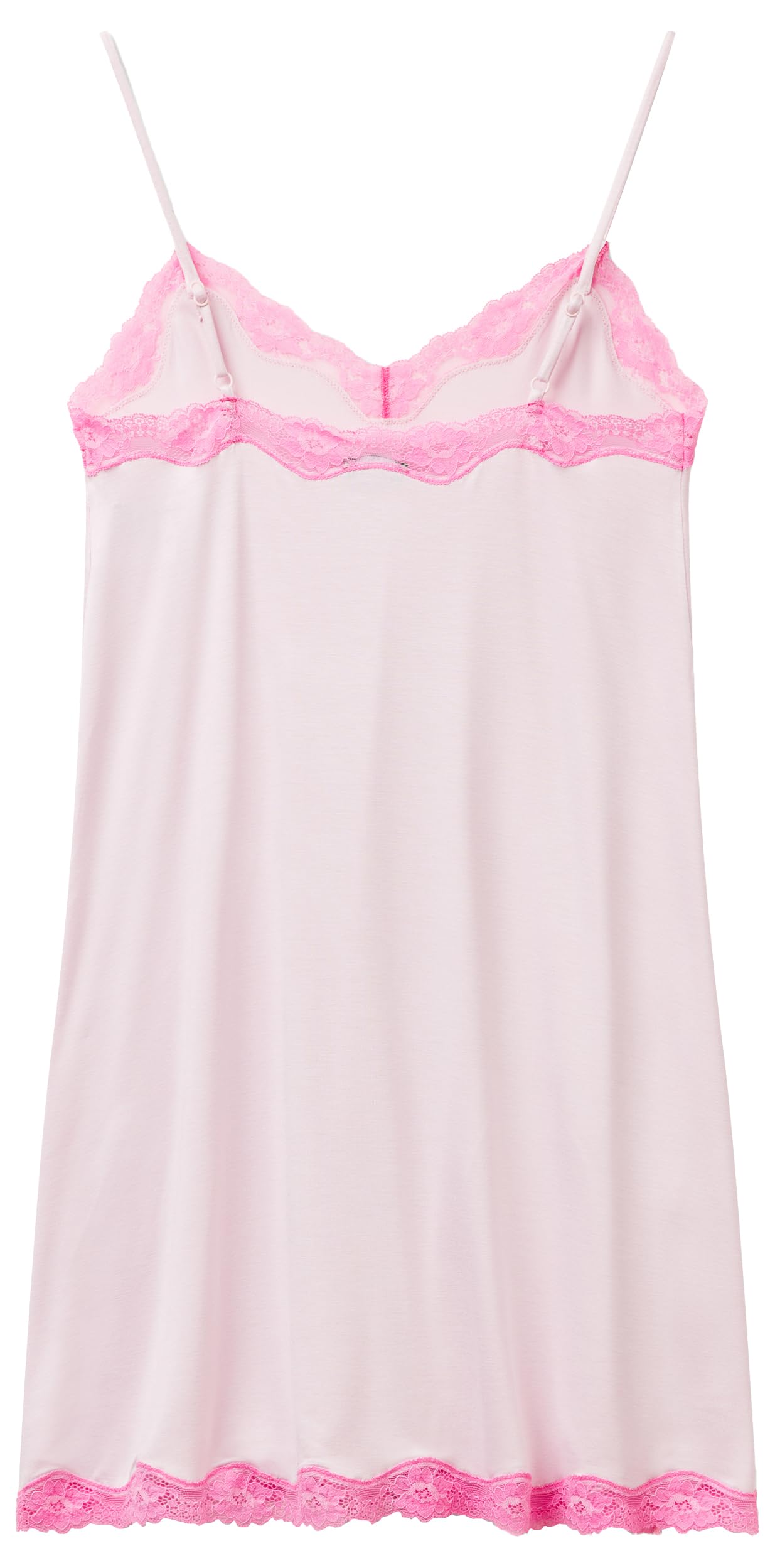 Benetton Sottoveste Donna S Rosa 3Z123V00I in Viscosa