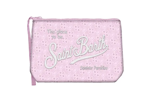 MC2 Saint Barth Aline Sangallo Pochette Rosa Cotone