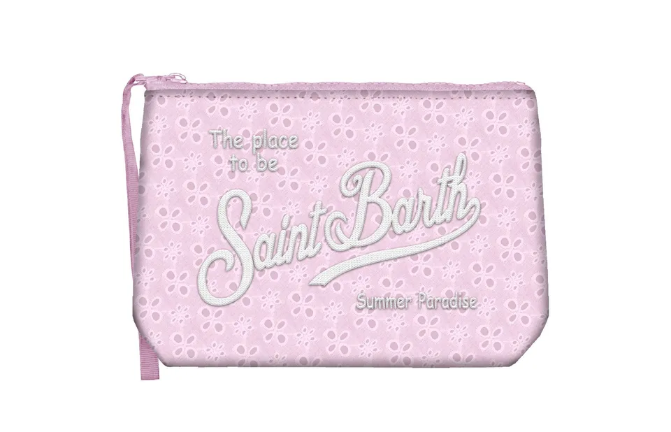 MC2 Saint Barth Aline Sangallo Pochette Rosa Cotone