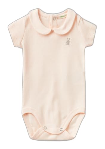 Benetton Baby Tutina Neonata Bianco Latte 50 con piedini