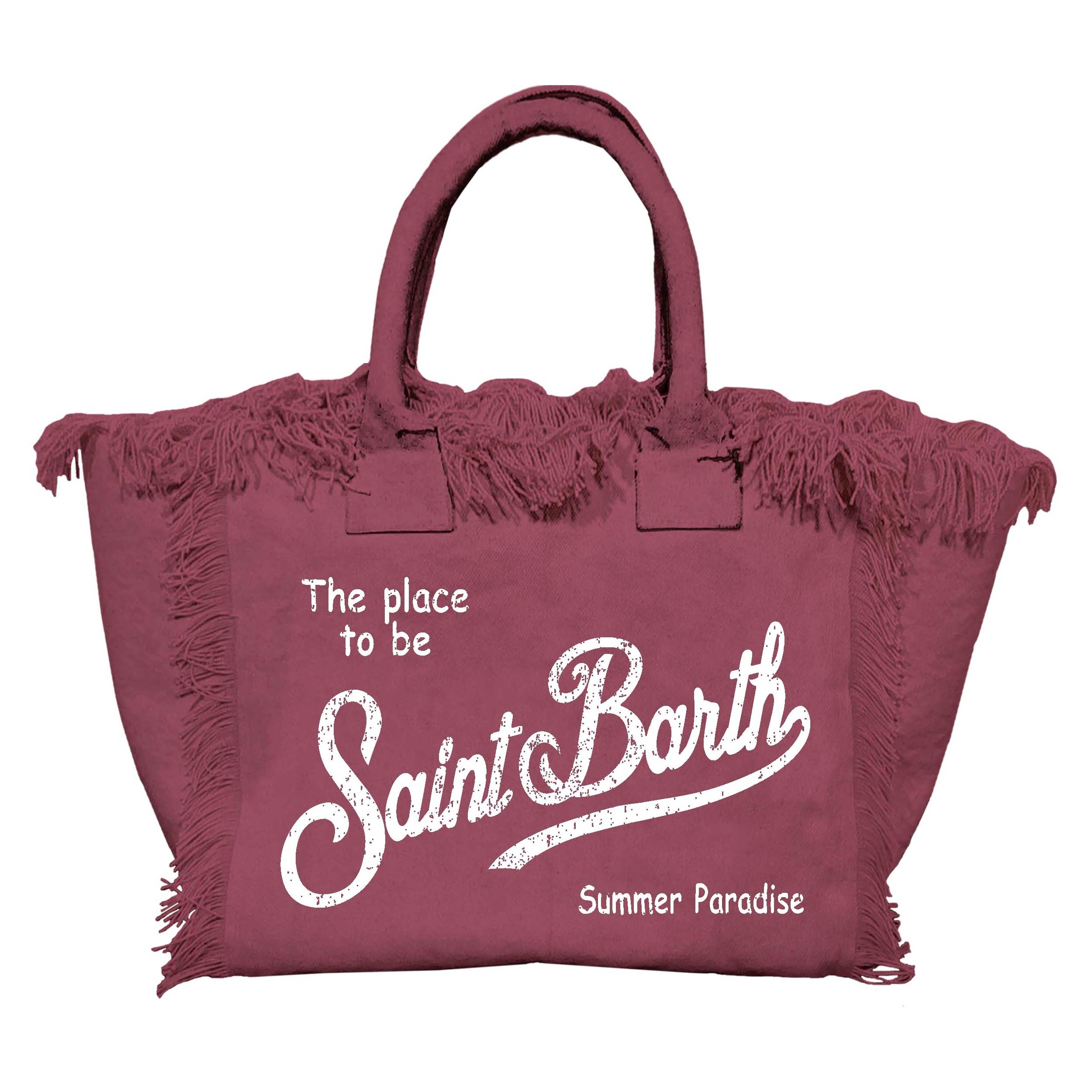 MC2 Saint Barth Colette 00171L Borsa Bordeaux Canvas