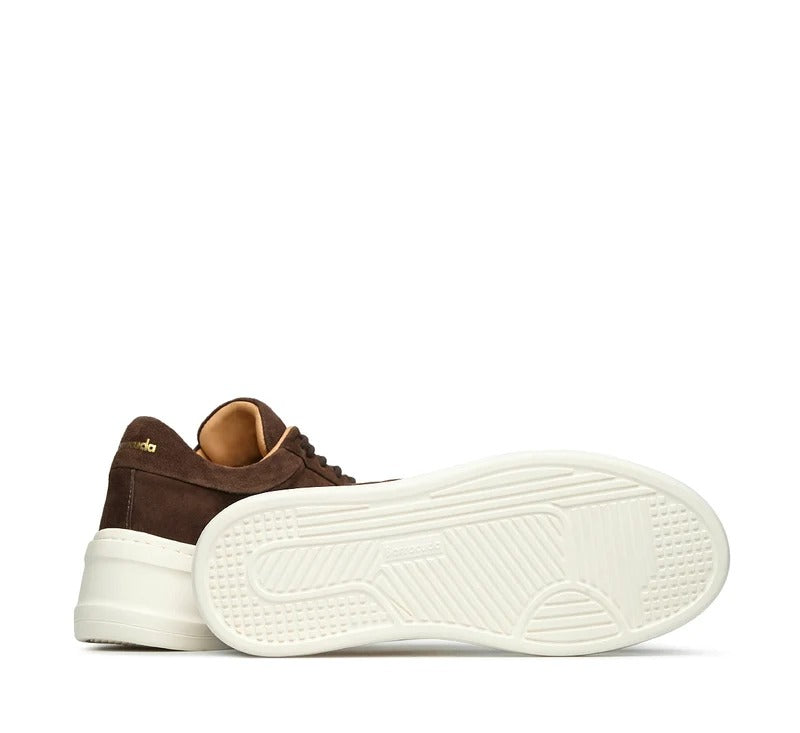 Barracuda Mary Lou BD1625 Sneakers Donna Marrone Camoscio