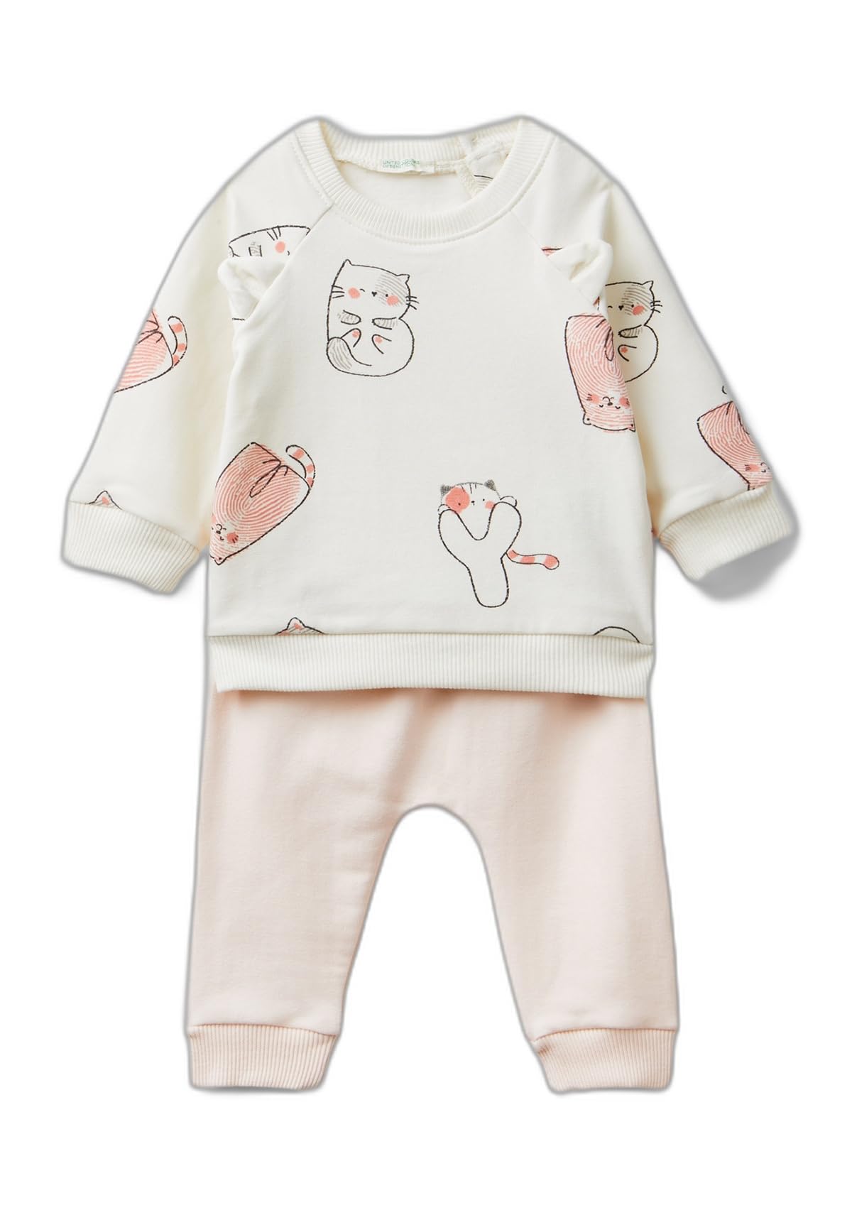 Benetton 35JLAK00T Completo Maglia Pantalone Felpa 50