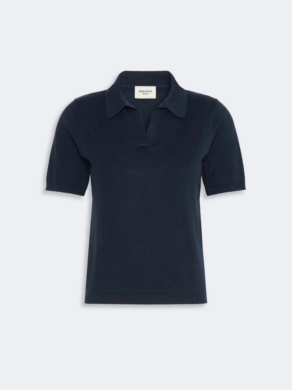 Weekend Max Mara Roncolo maglia donna blu seta