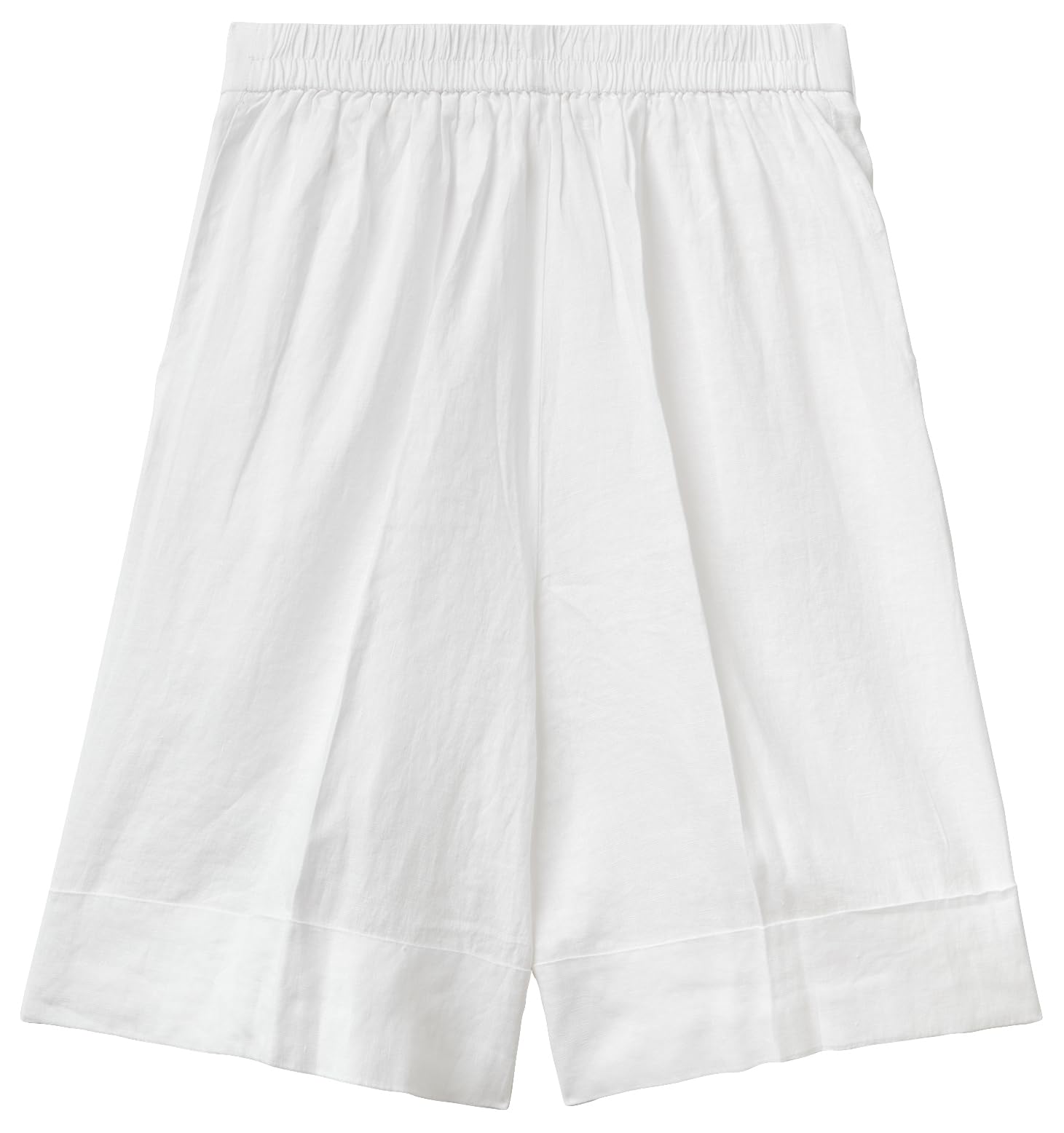 Benetton Pantaloni e Jeans Shorts Donna Bianco Ottico 101