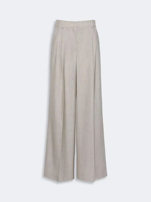 Weekend Max Mara WKDOVVIO001 Pantalone Nocciola Lana