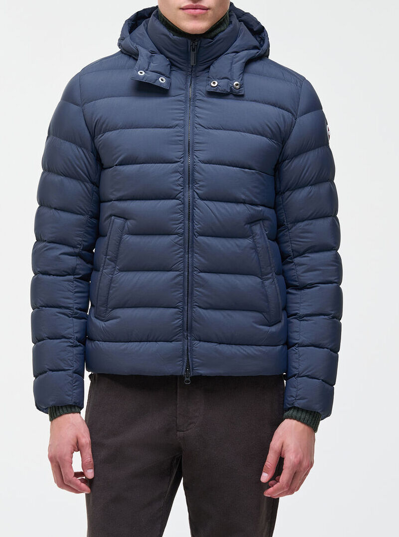 Colmar 12000052 Piumino Uomo Navy Cappuccio Staccabile