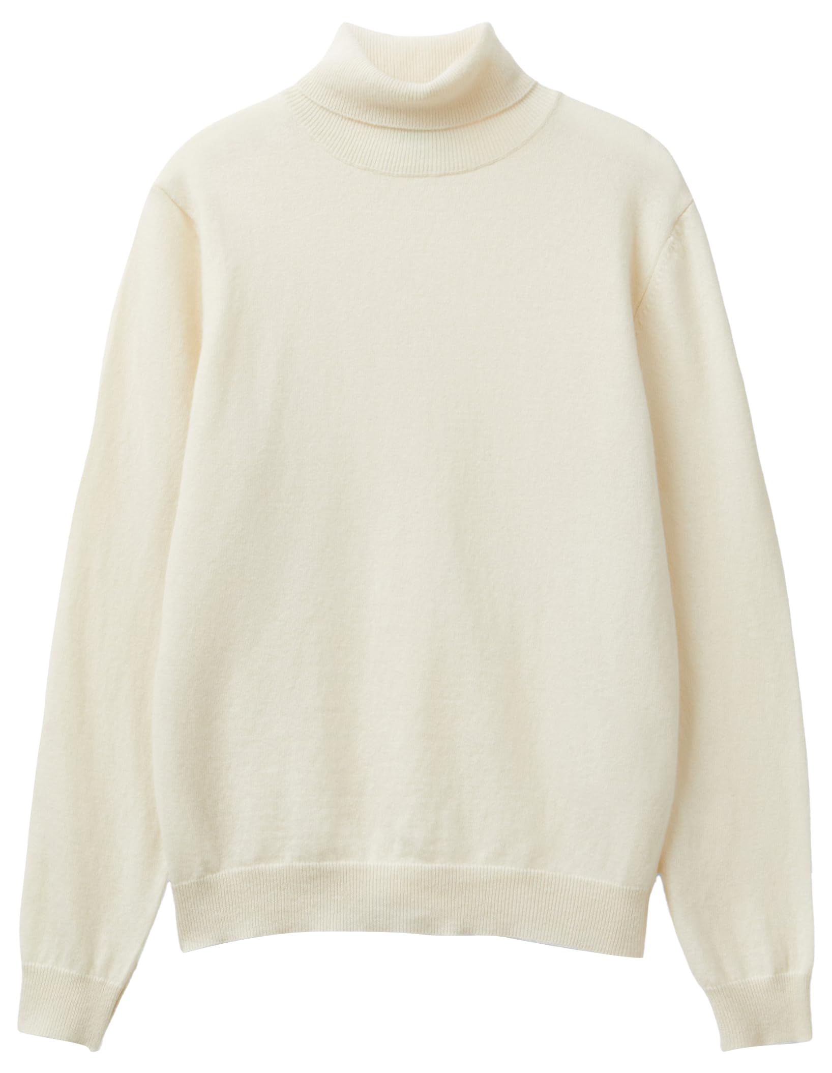 Benetton Maglione Donna Lupetto Nero