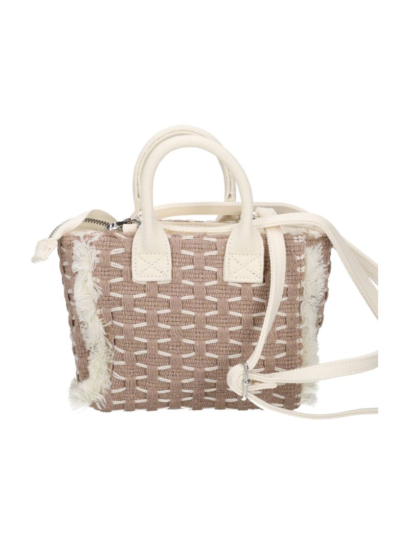Gaelle Paris GAACW03184 mini shopper donna beige cotone
