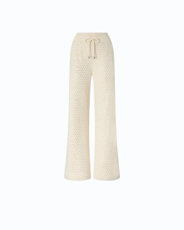 Pinko 107194-A3GT Pantalone Donna Cotone Beige