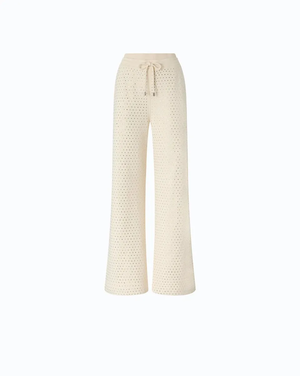 Pinko 107194-A3GT Pantalone Donna Cotone Beige
