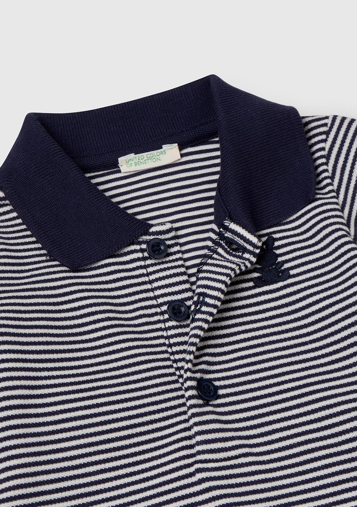 Benetton Body Neonato 68 Piquet Stretch Coniglietto Unisex