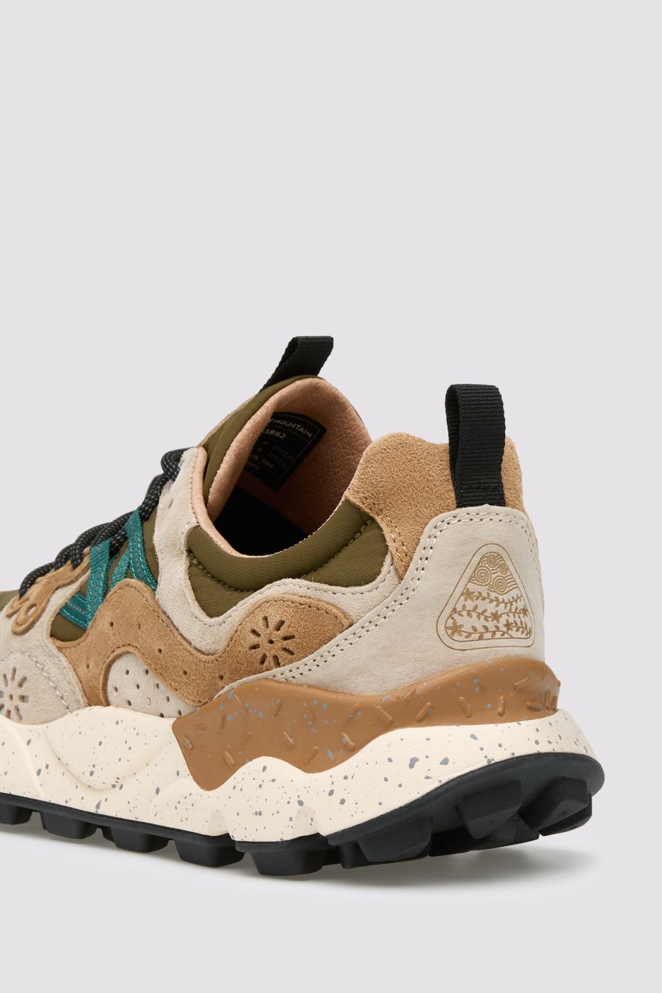 Flower Mountain Yamano 3 2017816 sneaker uomo crema verde