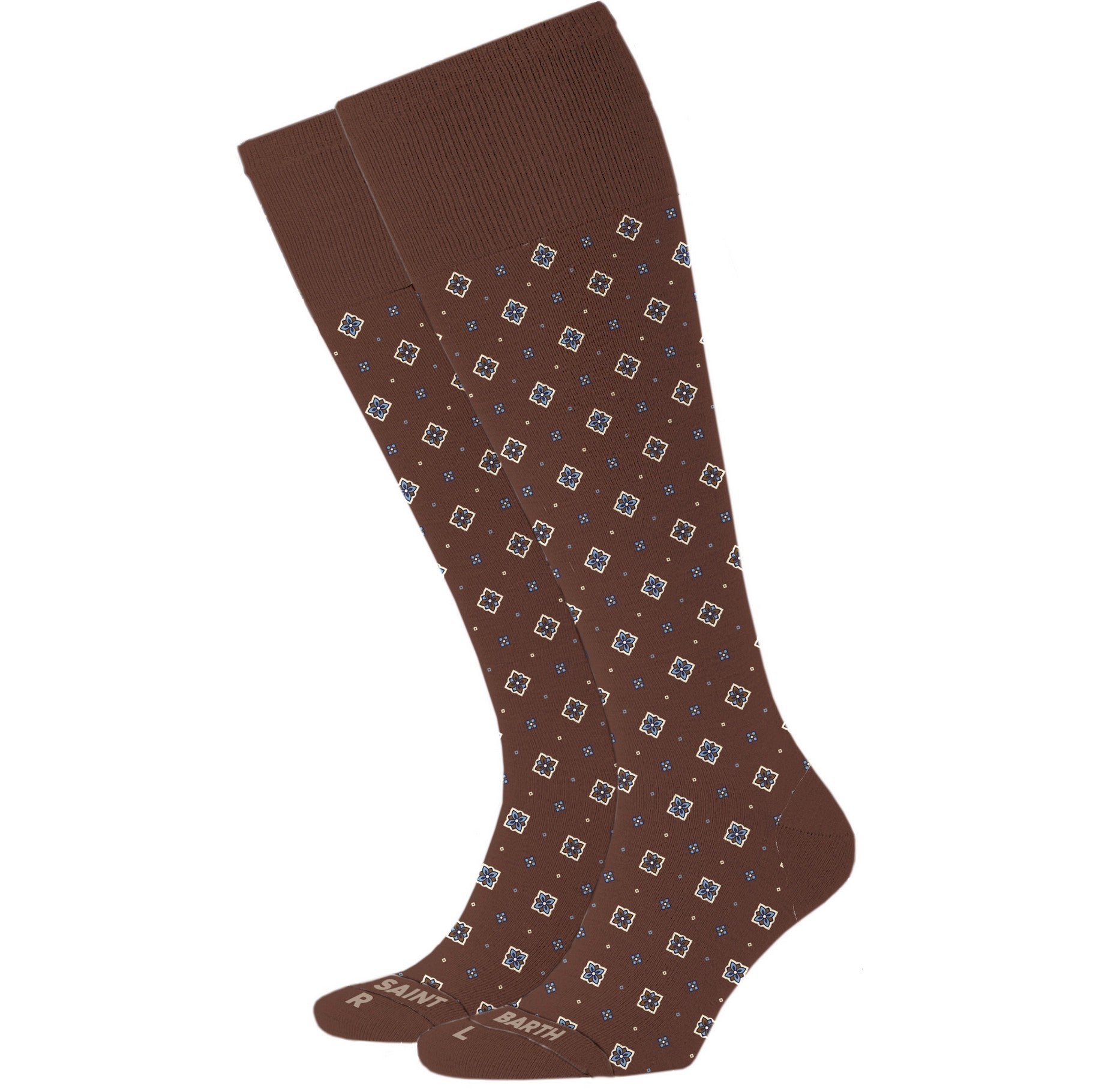 MC2 Saint Barth SOX N calzini uomo cotone marrone 40/42