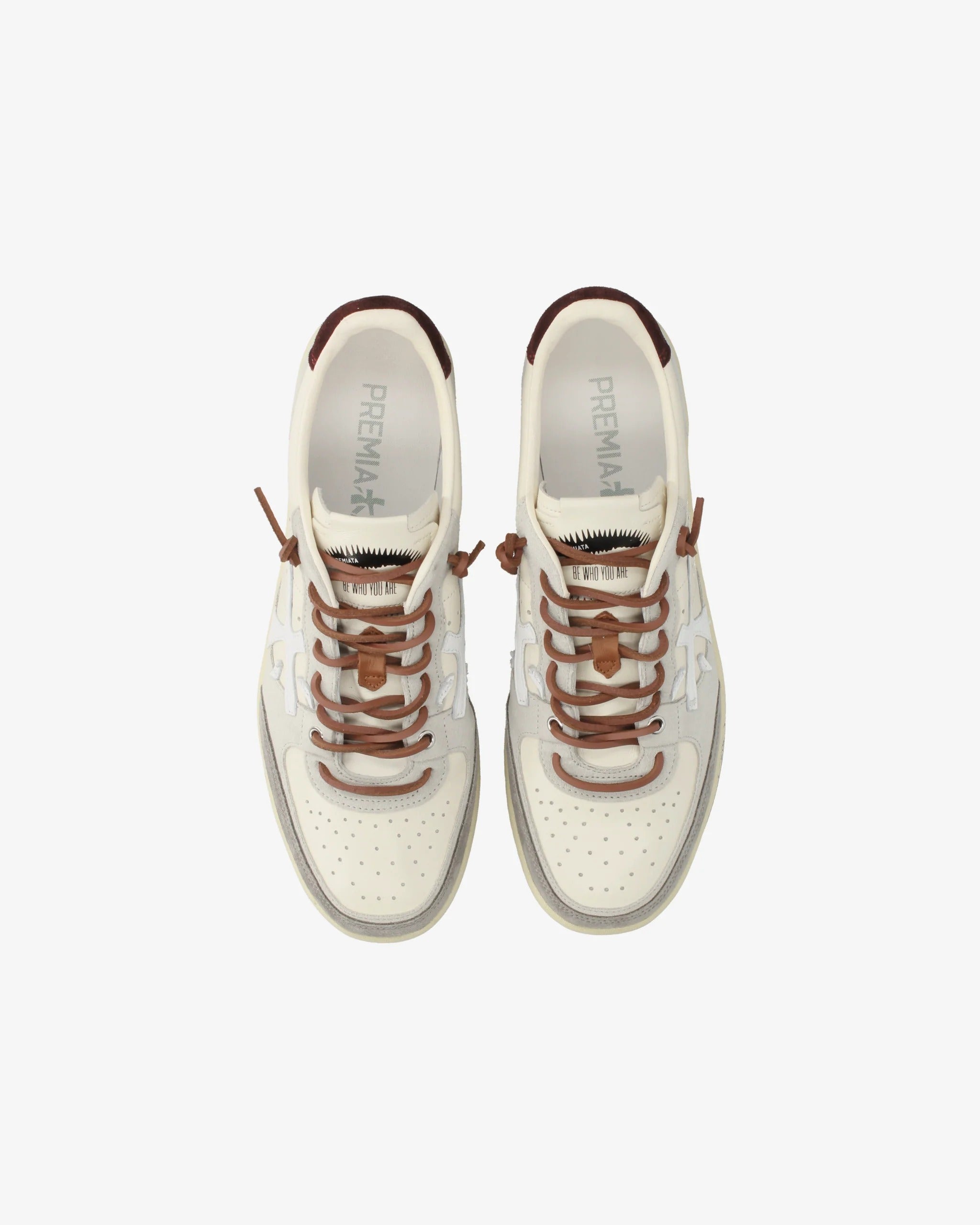 Premiata Bskt Clay 7616 sneaker uomo bianco pelle