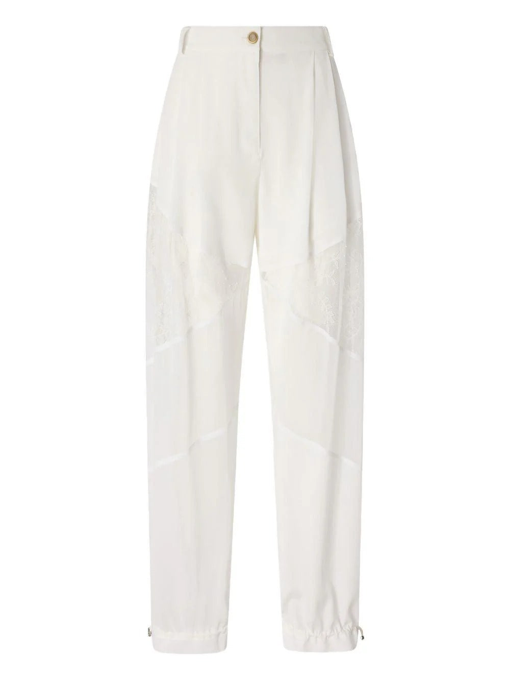 Pinko 106275 A336 Nacy pantaloni bianco donna