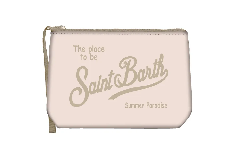MC2 Saint Barth Aline pochette donna scuba ecru