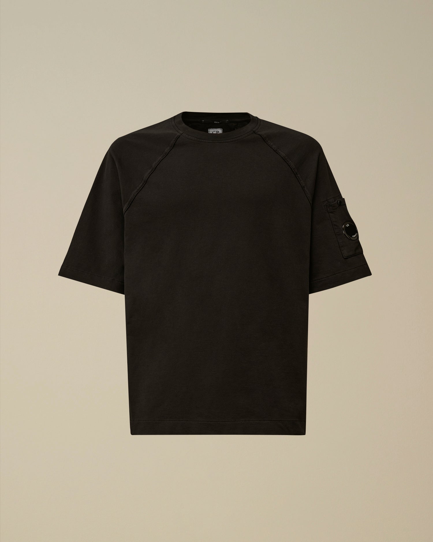 C.P. Company 20CMSS034A Felpa Uomo Black Cotone