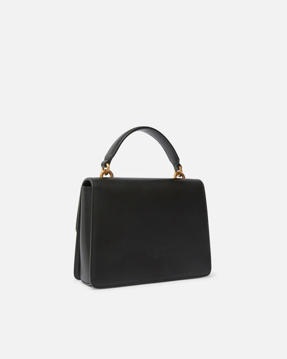 Pinko Mini Love One 100071 A0F1 borsa nero antique gold