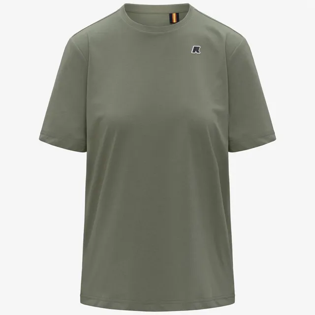 K-Way Sergine Travel K5137QW T-Shirt Green Lichen Poliestere