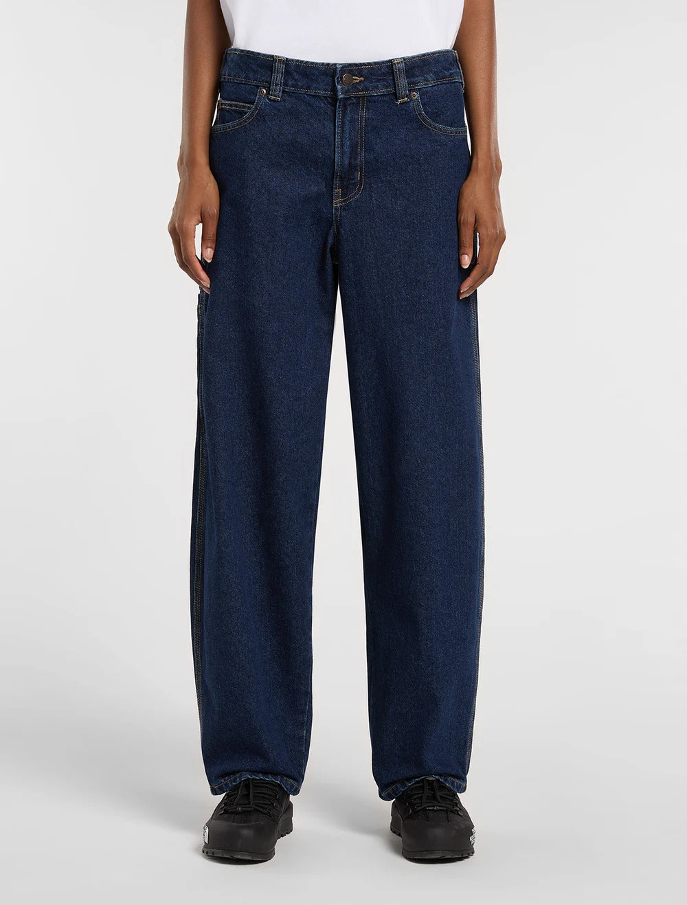 Dickies Tapered Work 957 jeans donna dark indigo