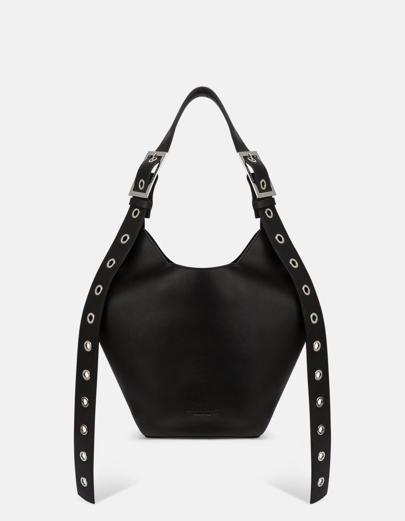 Dondup Hobo Small WB305 borsa pelle nero