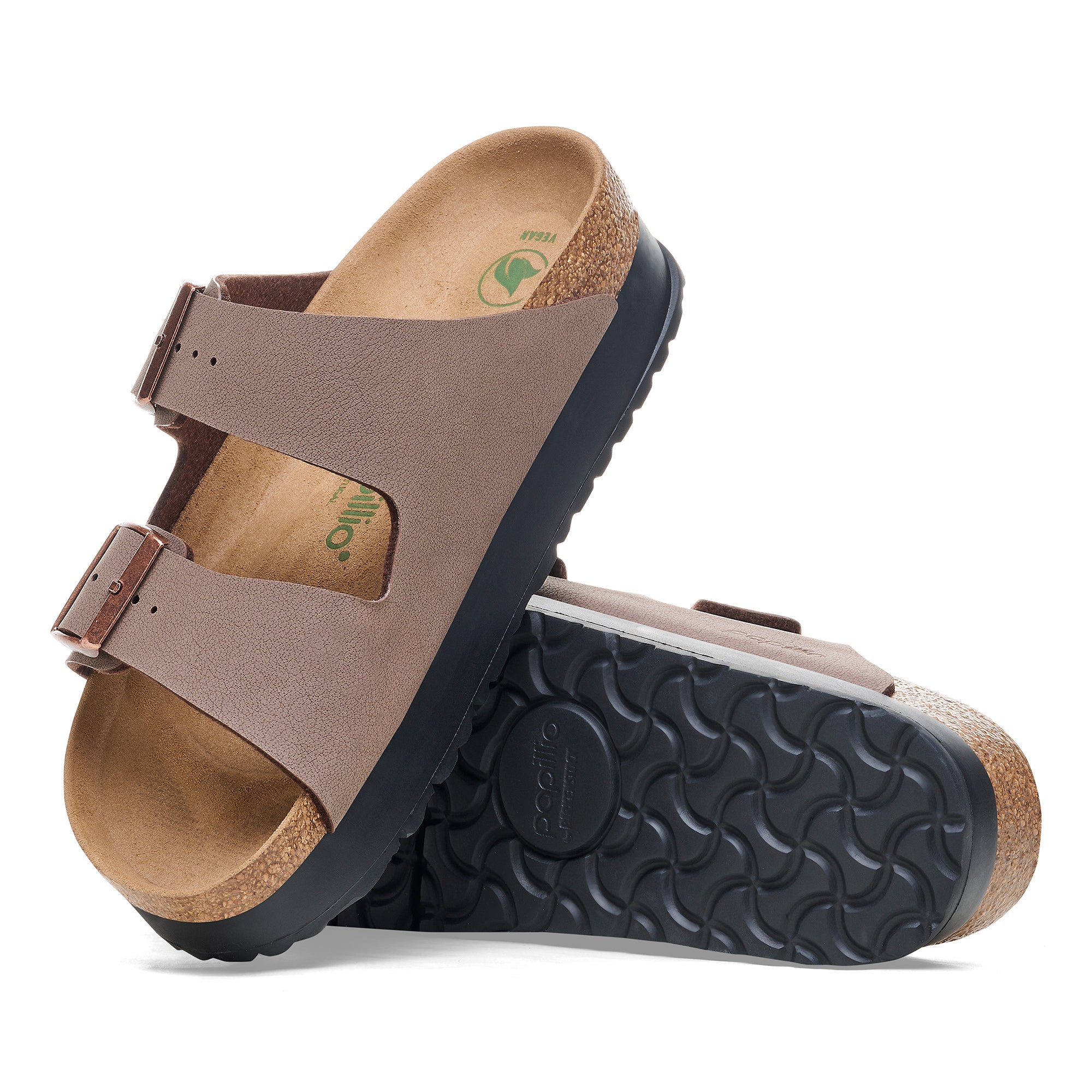 Birkenstock 1027417 Ciabatta Arizona Platform Mocca