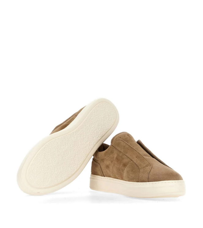 Hogan H-TV HXM6680FW60BT sneakers uomo marrone pelle