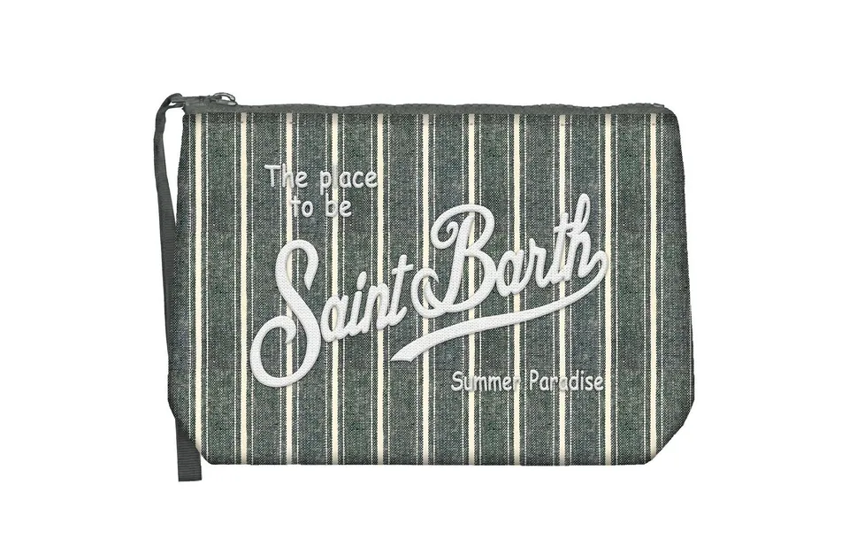 MC2 Saint Barth Aline Cotton 00243L pochette verde