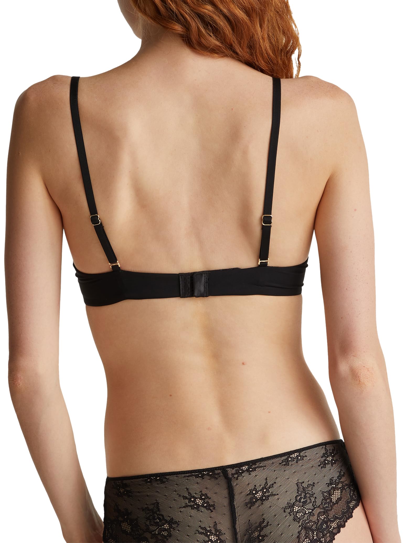 Benetton Reggiseno Donna Imbottito Nero Coppa B