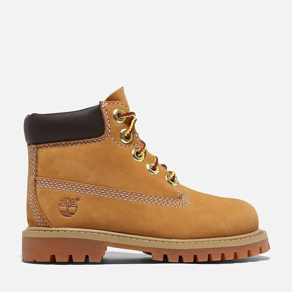 Timberland Premium 6-Inch Scarponcino Wheat Bambino