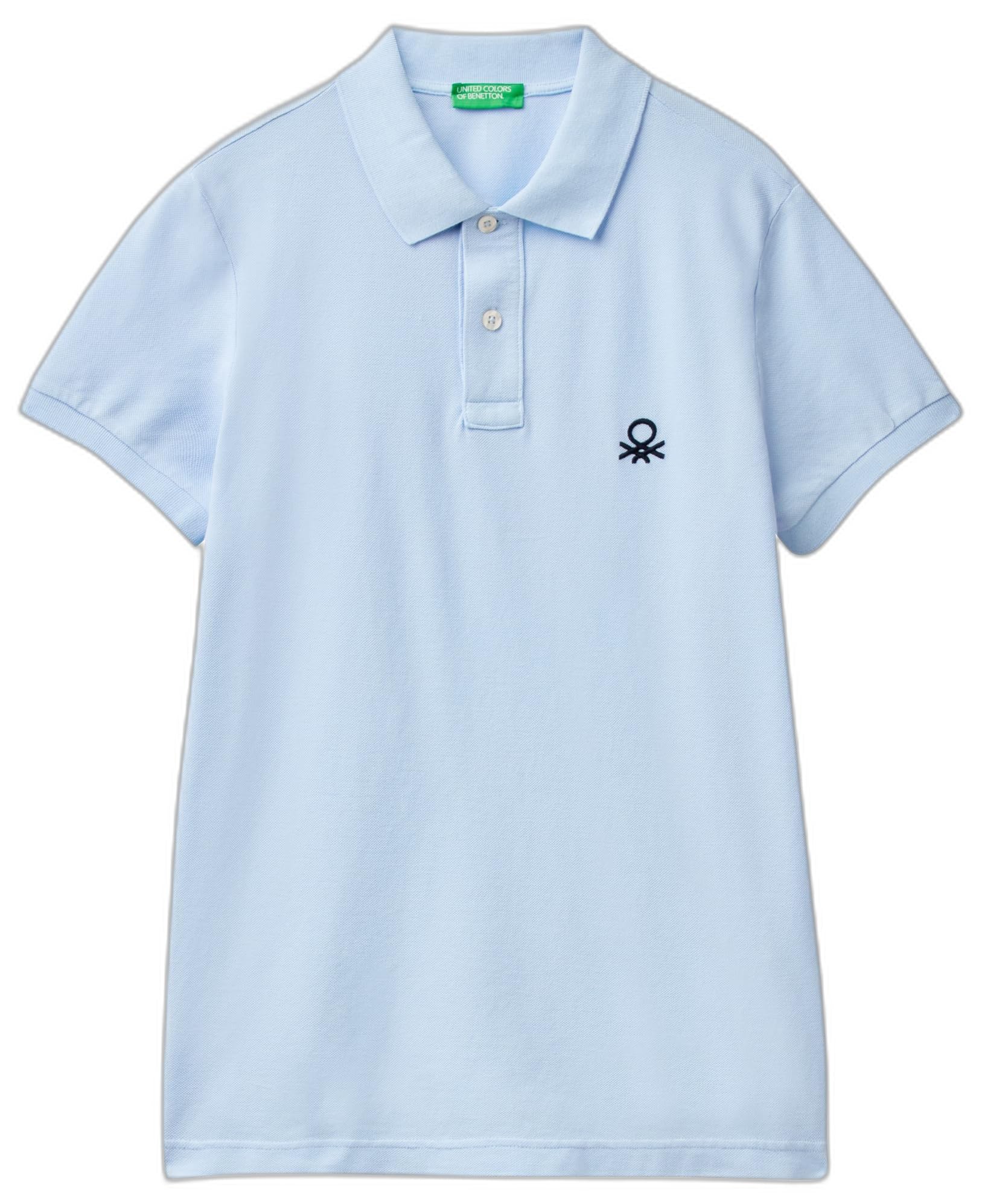 Benetton 3089j3178 maglia polo uomo manica corta cotone