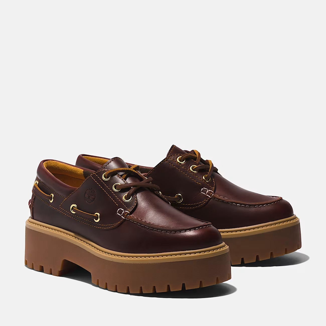 Timberland Stone Street Scarpa Donna Marrone Plateau