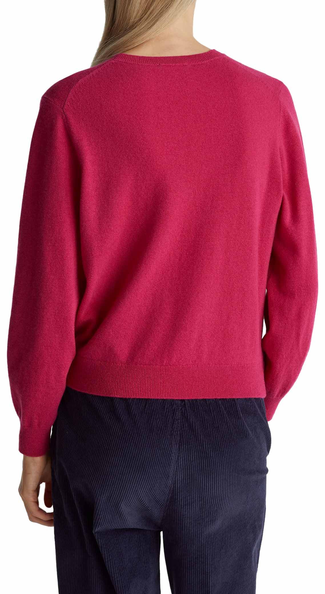 Benetton Maglieria G/C M/L Maglione girocollo morbido