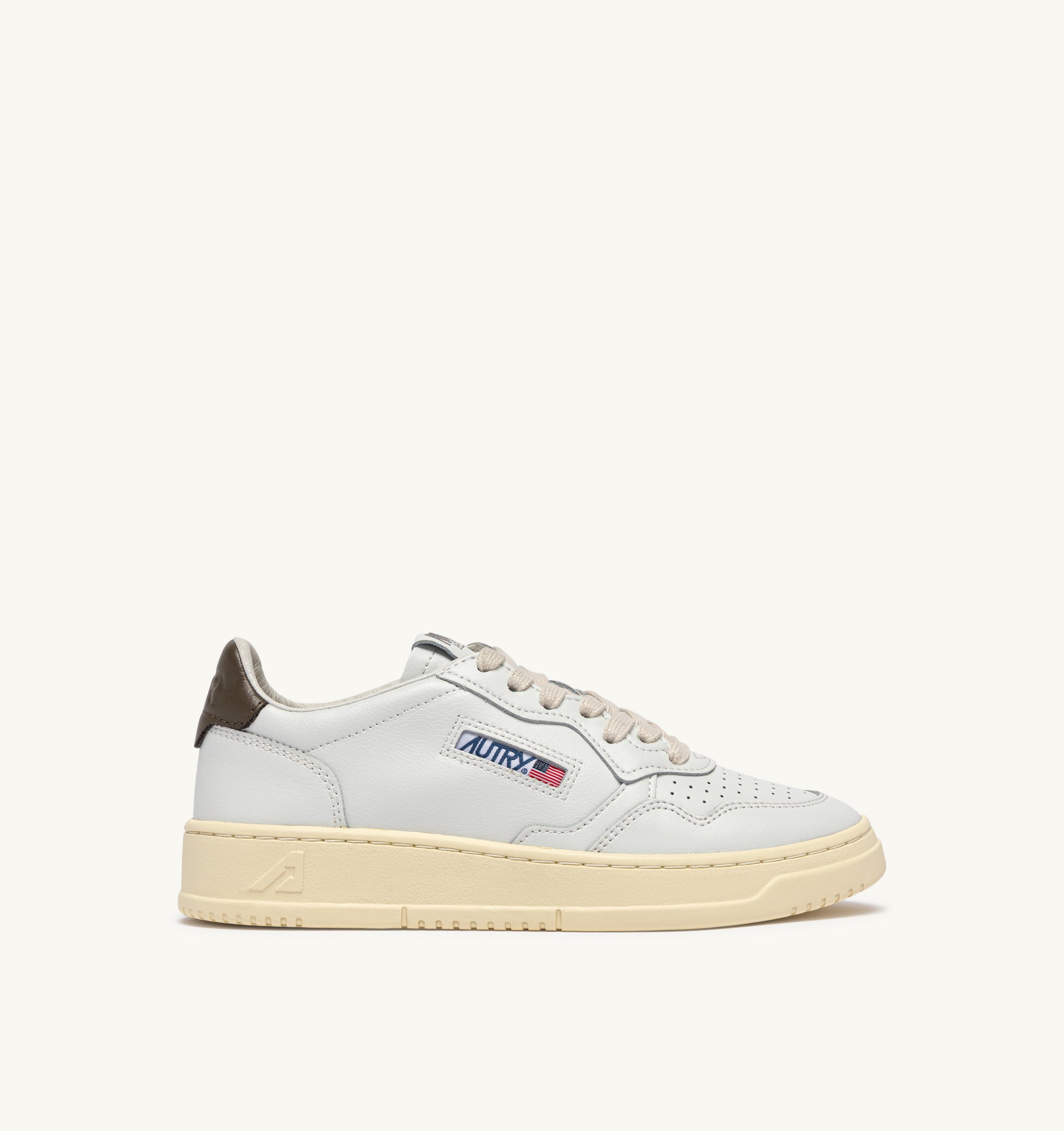 Autry Medalist Low AULM-LL28 sneakers white choco pelle