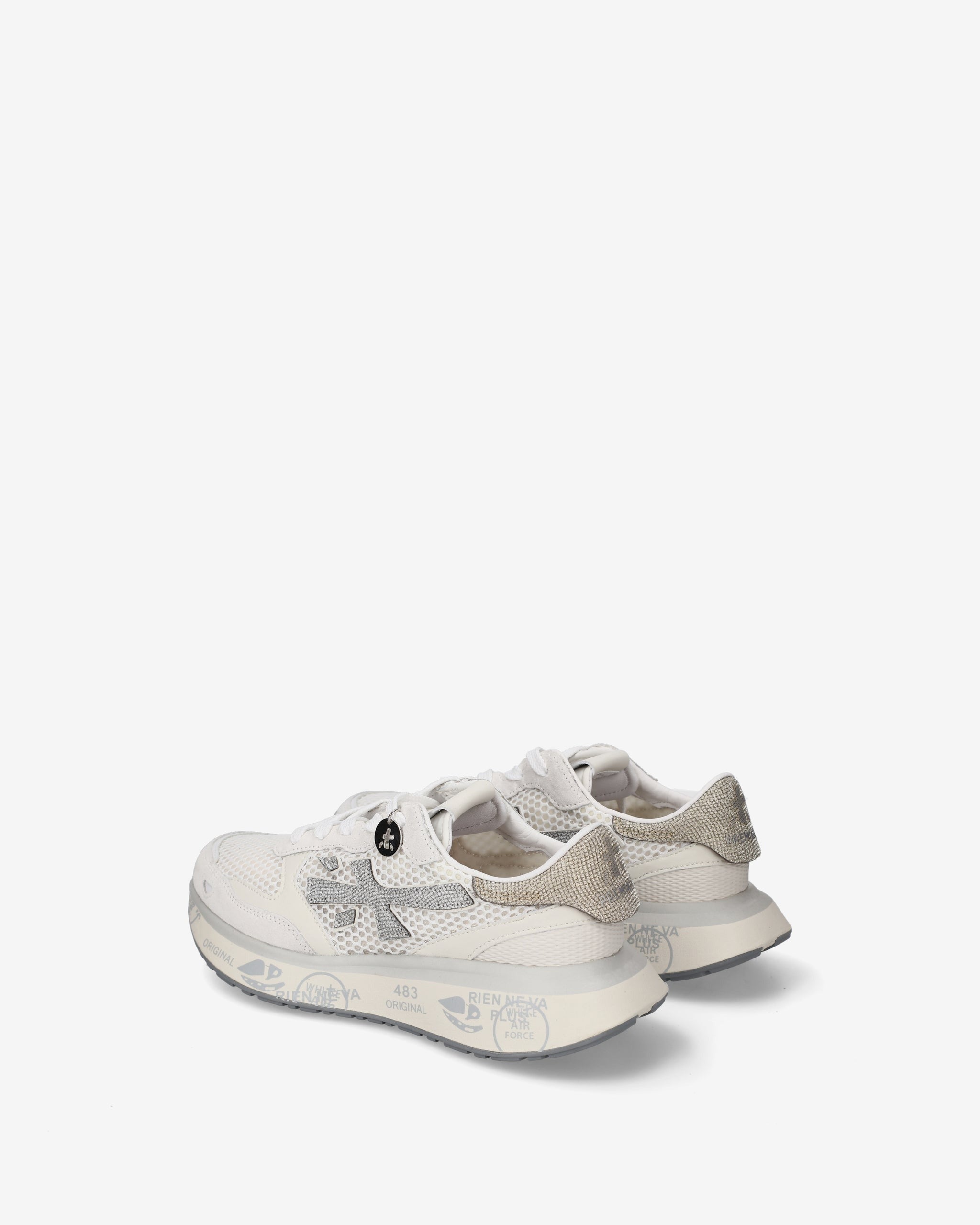 Premiata Lauryn 8186 sneakers Bianco Grigio