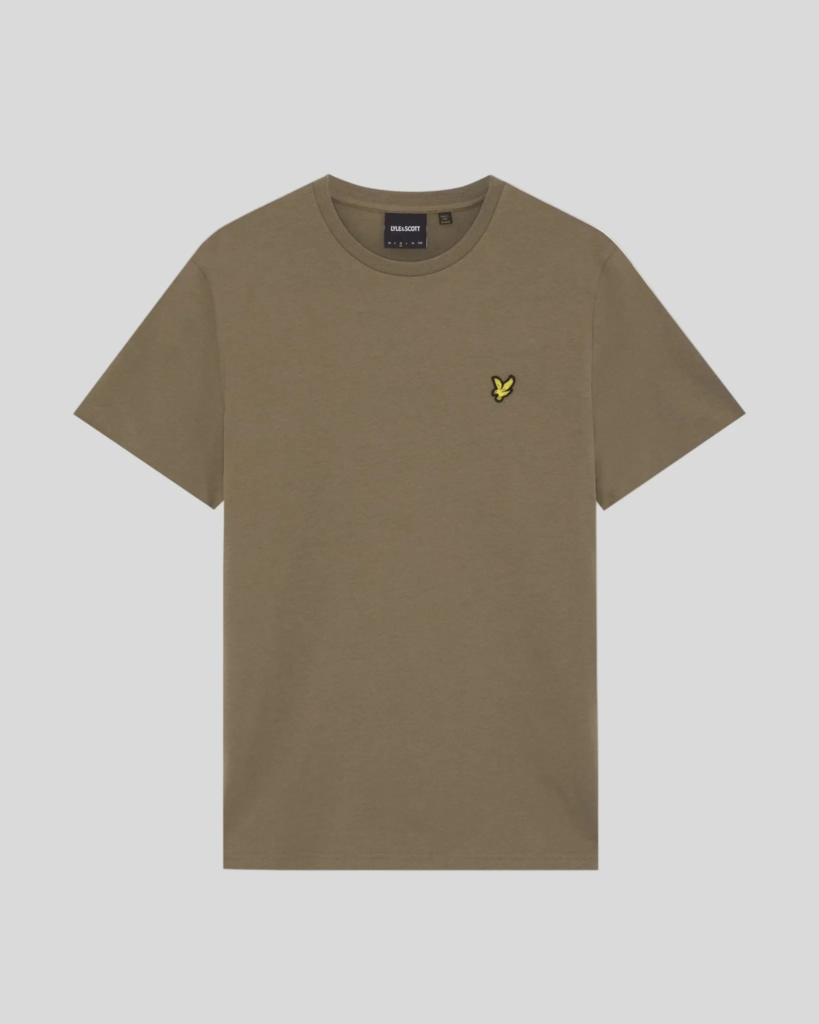 Lyle & Scott TS400VOG T-shirt Uomo Khaki Ash Cotone
