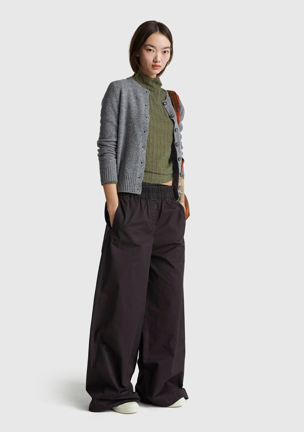 Benetton 4PAXDF0A4 Pantalone Donna Cotone XXS