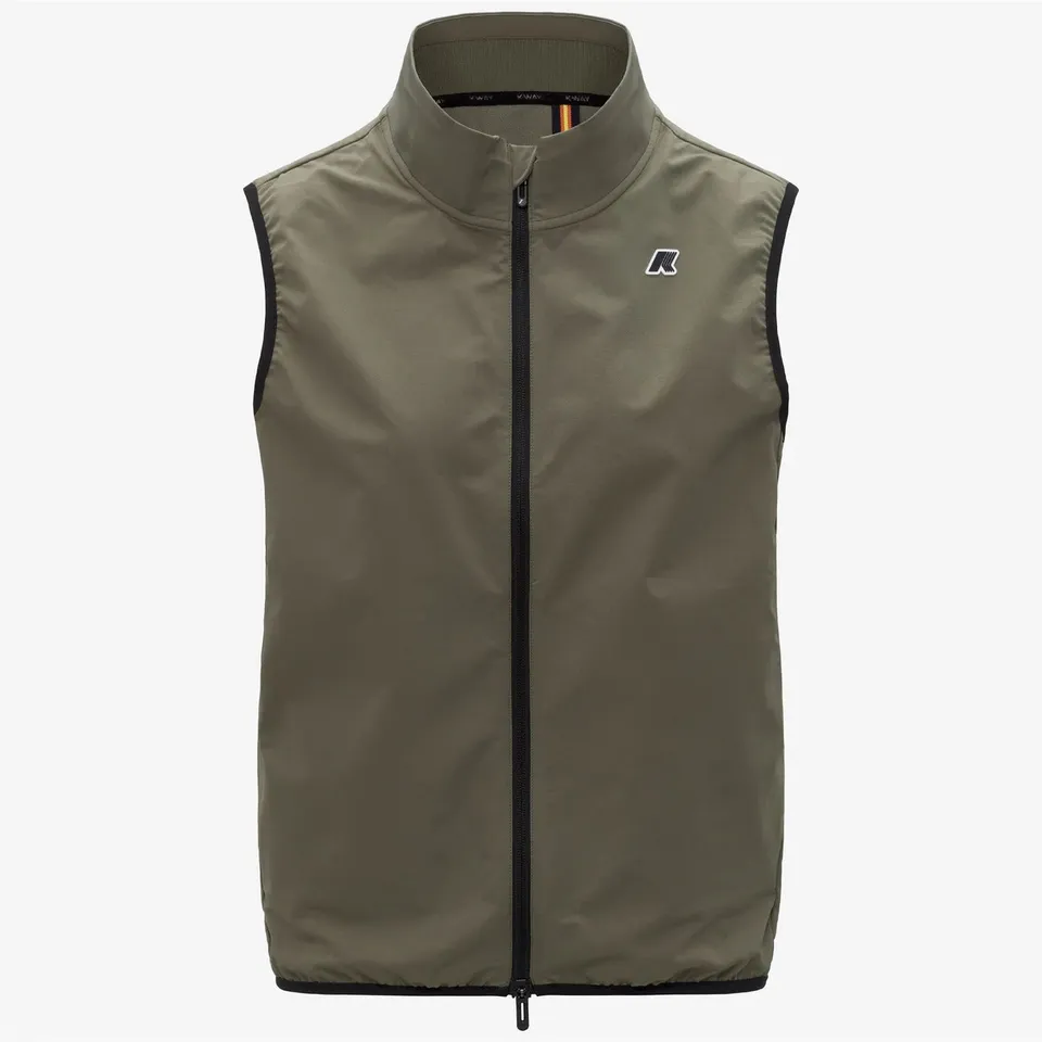 K-Way Flaner Travel Smanicato Unisex Verde Poliestere