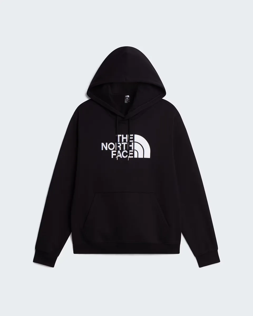 The North Face Drew Peak NF0A8FDA felpa nera cappuccio cotone