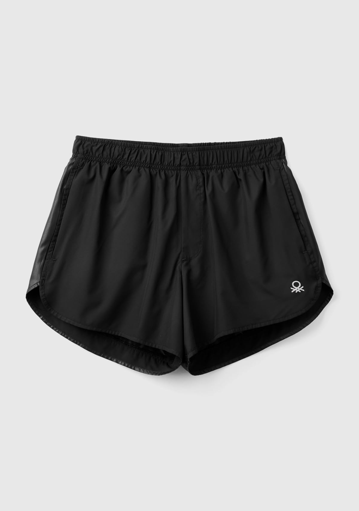 Benetton 4tqm3900a Short Donna XS Nero Running