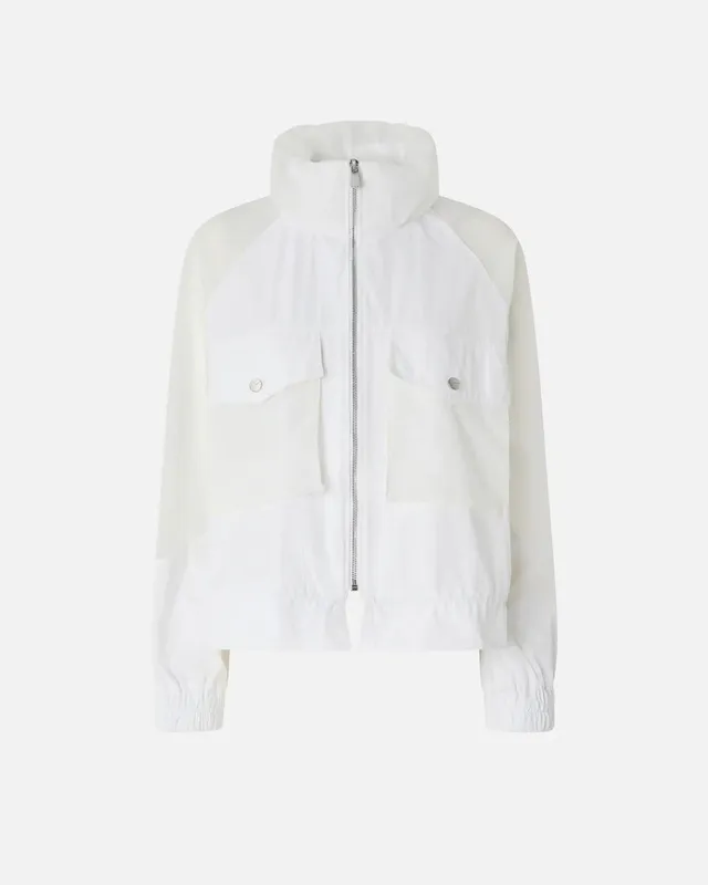 Pinko Beth 106592 A325 Giacca Donna Bianco Tecnico