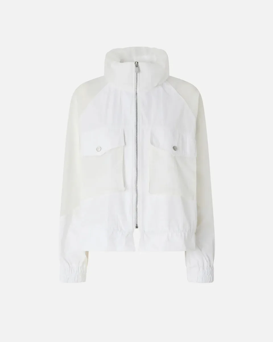 Pinko Beth 106592 A325 Giacca Donna Bianco Tecnico