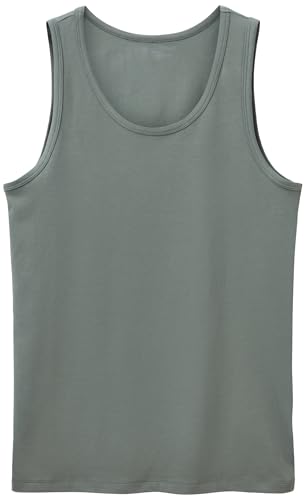 Benetton Canotta 3op82h257 Canottiera Uomo Verde