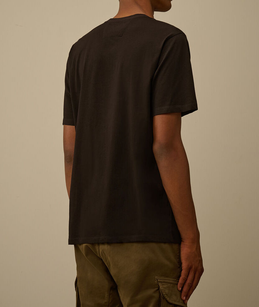 C.P. Company RCCMTS726A T-Shirt Nera Jersey Cotone